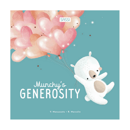 Sassi Board Book - Munchy's Generosity