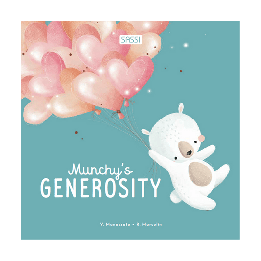 Sassi Board Book - Munchy's Generosity