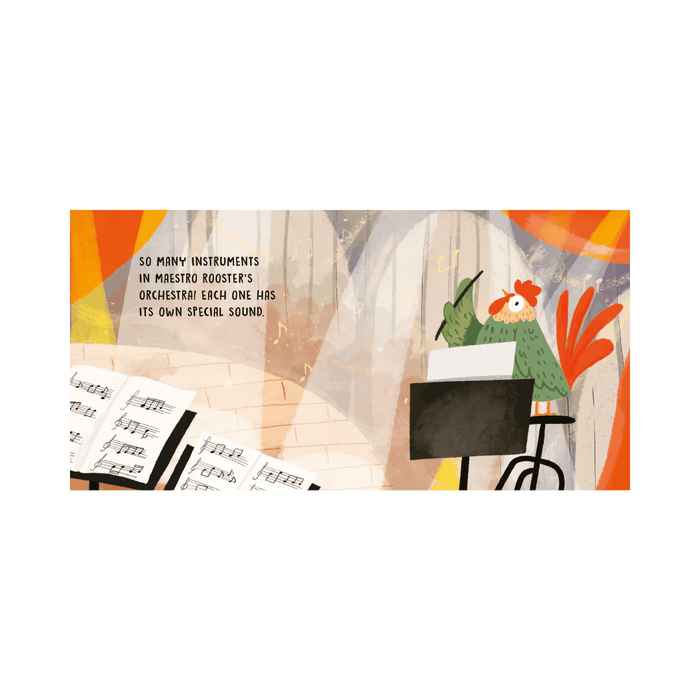 Sassi Board Book Sweet Sounds Stories - Musical Instruments