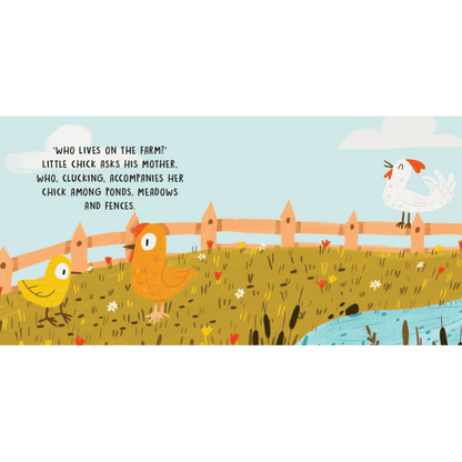 Sassi Board Book Sweet Sounds Stories - The Farm