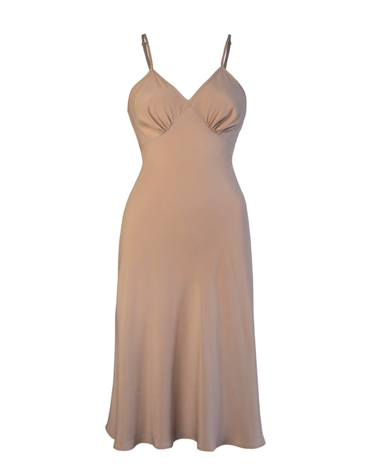 1930s Luxe Bias Petticoat Slip - Sirroco