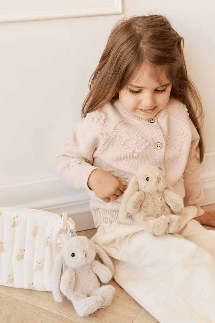 Snuggle Bunnies - Penelope Keyring Beige