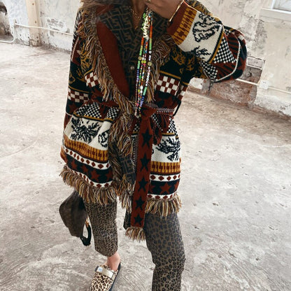 Soyala Oversized Cardigan Jacket
