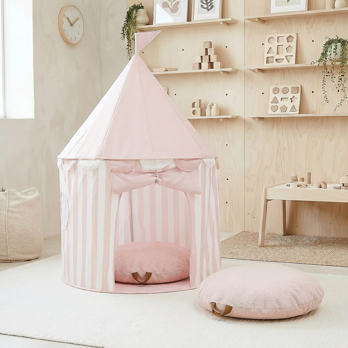 Stripe Circus Tent - Preorder Blush Pink