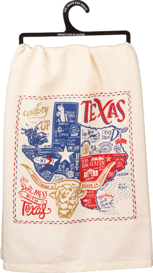 Texas State Kitchen Towel #100-S254