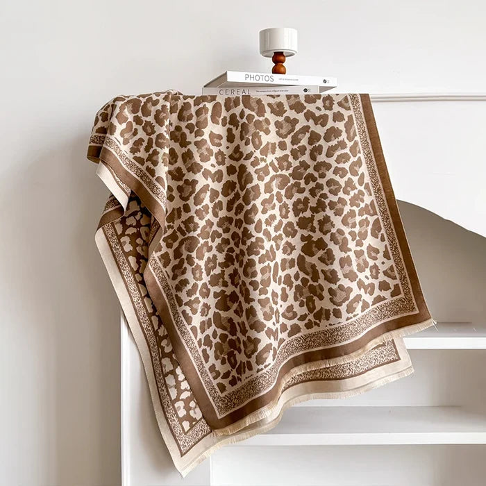 Tindara Pashmina Scarf Khaki