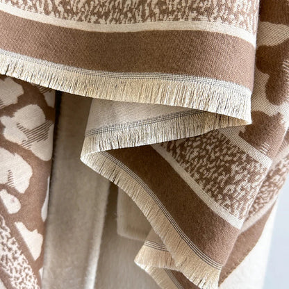 Tindara Pashmina Scarf Khaki
