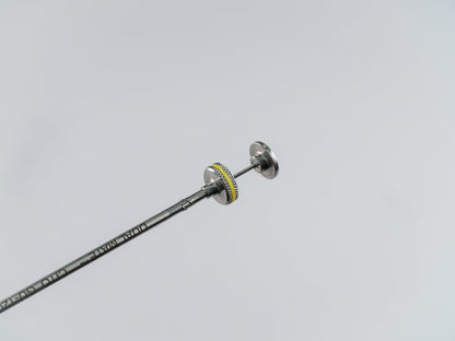 Univ. AI Rod, 18 w/Spiral Hub, for .25cc & 0.5cc Straws, Each