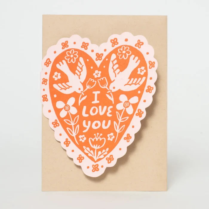 Love Birds Heart