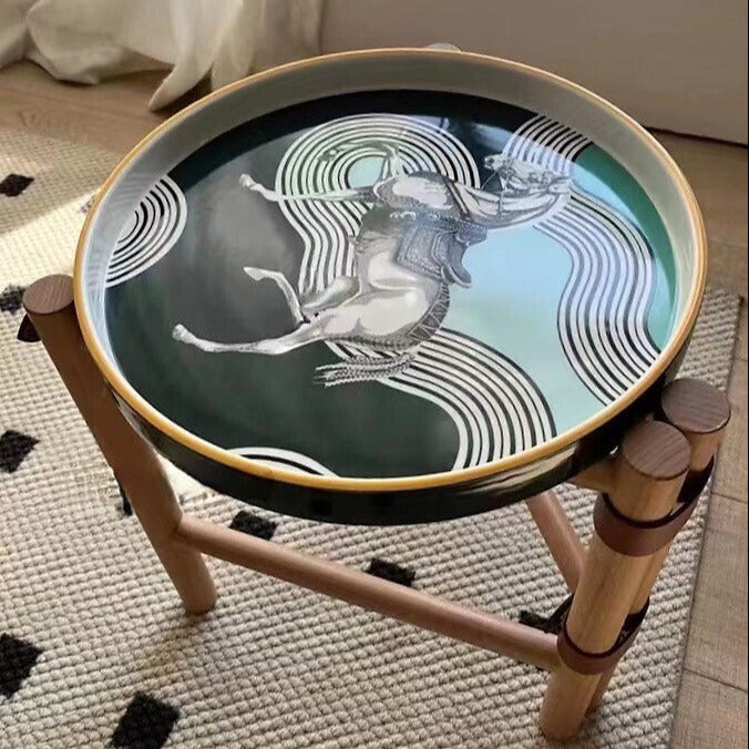 Vernazza Coffee Table with Porcelain Tray