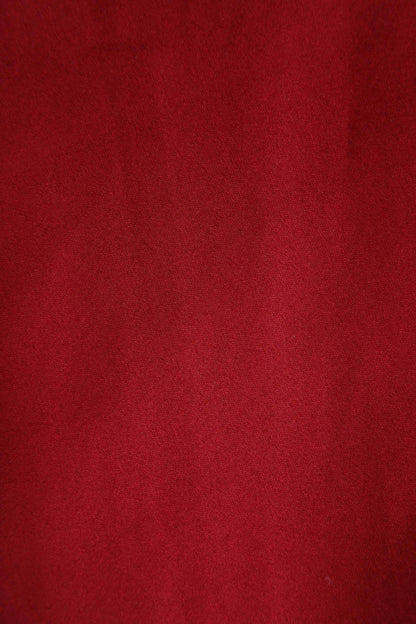 Darlene Burgundy Roll Collar Circle Dress