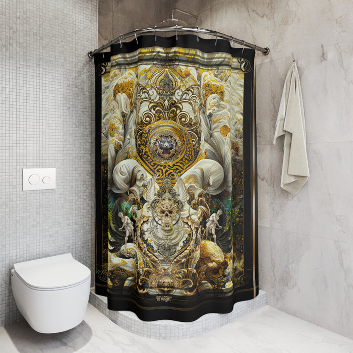 Winsor Regalia Shower Curtain Decorative Baroque Curtain Bathroom Curtain | D20121