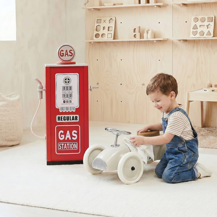 Wooden Toy Petrol Pump
