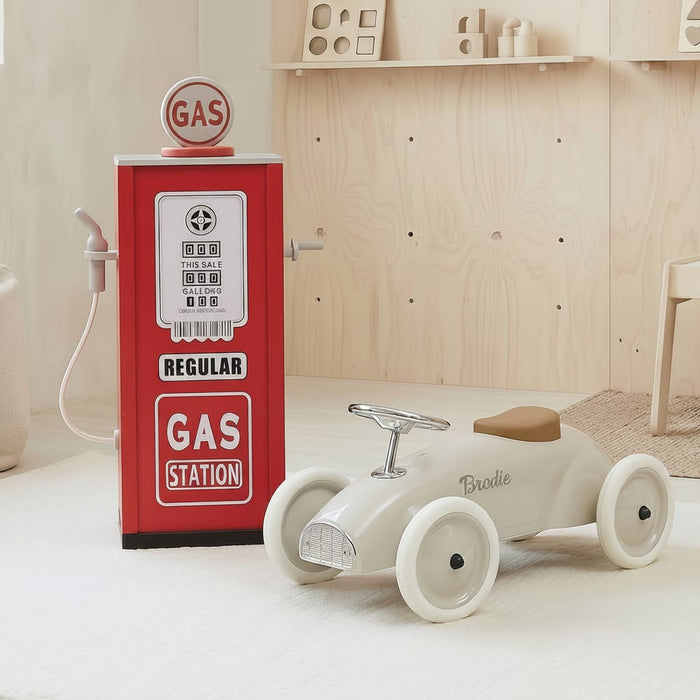 Wooden Toy Petrol Pump