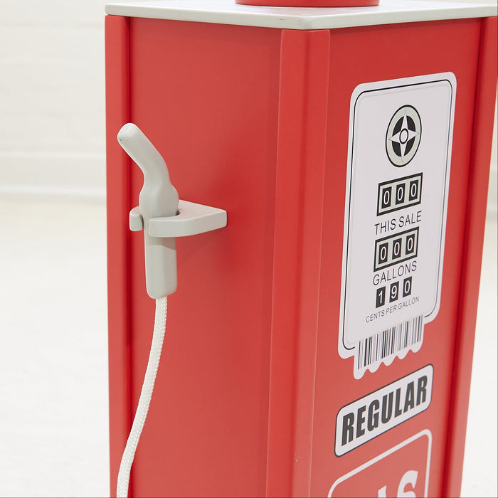 Wooden Toy Petrol Pump